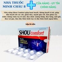 Viên uống giảm đau mỏi vai gáy, tê nhức chân tay SHOU COMFORT (Hộp 30 viên)