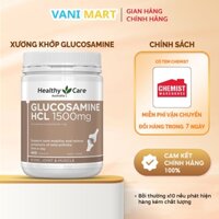 Viên uống giảm đau nhức xương khớp Glucosamine HCL 1500mg Healthy Care của Úc 400 viên