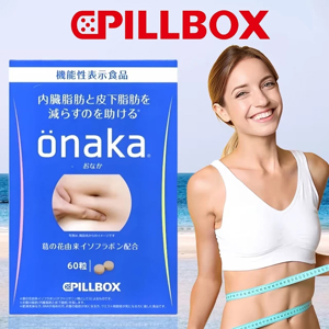 Viên uống giảm mỡ bụng Onaka Pillbox - 60 viên