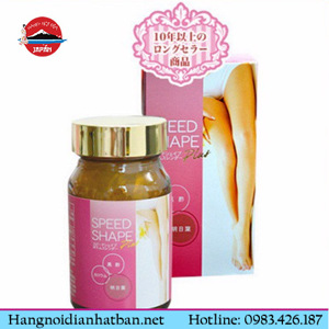 Viên uống giảm mỡ đùi, mông Speed Shape Plus Cut and Block Nhật Bản