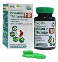 Viên uống giảm mỡ máu dogarlic trà xanh plus domesco (Lọ/100v)