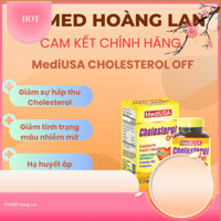 Viên uống giảm mỡ máu, nguy cơ béo phì MediUSA Cholesterol Off hộp 60 viên