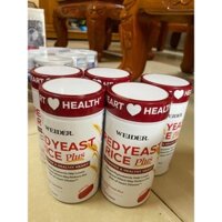 Viên uống giảm mỡ trong máu Weider Red Yeast Rice Plus 1200mg