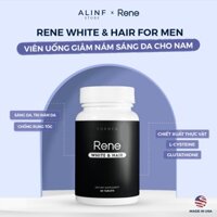 Viên Uống Giảm Nám Sáng Da, Mọc Tóc Rene White & Hair cho nam giới