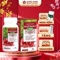 Viên Uống Giảm Nám Trắng Da Chống Nắng Faroson Glutamax 1000 Hộp 30 Viên