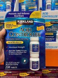 Viên uống giảm ợ nóng và kiểm soát axit dạ dày Kirkland Signature Acid Controller