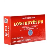 Viên Uống Giảm Sưng Đau, Xoá Tan Vết Bầm Long huyết P/H (Hộp 24 viên)
