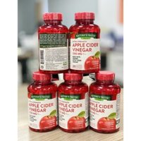 Viên uống giấm táo Apple Cider 1200mg 2400mg - Giúp giảm cân, đẹp da, detox cơ thể