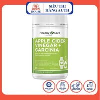 Viên Uống Giấm Táo Giảm Cân Lành Mạnh - Healthy Care Apple Cider Vinegar + Garcinia Úc - 90 Viên