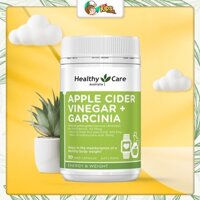 Viên uống giấm táo Healthy Care Apple Cider Vinegar + Garcinia 90 viên của Úc