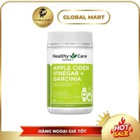Viên uống giấm táo và tỏi Healthy Care Apple Cider Vinegar + Garcinia 90 viên