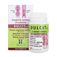 Viên Uống Giãn Tĩnh Mạch Dulcit Holistica Giúp Giảm Đau Chân, Nặng Chân Do Suy Giãn Tĩnh Mạch (Hộp 30-60 Viên)