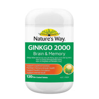 Viên uống Ginkgo Biloba 2000mg Nature Way của Úc