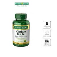 Viên uống Ginkgo Biloba 60mg Nature's Bounty