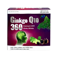 VIÊN UỐNG GINKGO Q10 360 HỘP 100 VIÊN