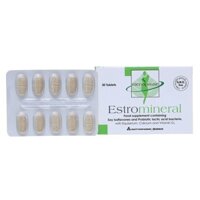 Viên Uống Giúp Cải Thiện Triệu Chứng Tiền Mãn Kinh ESTROMINERAL (Hộp 30 viên)