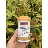 Viên uống giúp da căng mịn, sáng bóng Swisse Beauty Collagen Glow With Collagen Peptides 40v 60v 120v [Chính hãng, đủ bi