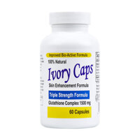 Viên uống giúp làm trắng da Glutathione Complex 1500mg Ivory Caps 60 viên của Mỹ