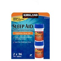 Viên uống giúp ngủ ngon sleep aid Kirkland Signature 2 hộp x 96 viên giúp ngủ ngon giấc HÀNG ÚC BONY