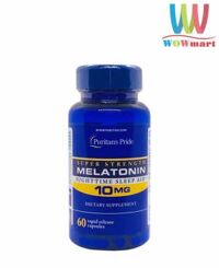 Viên uống giúp ngủ ngon Puritan’s Pride Super Strength Melatonin 10mg 60 viên