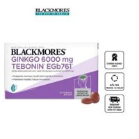 Viên uống giúp tăng cường trí nhớ Blackmores Ginkgo 6000mg Tebonin Egb761