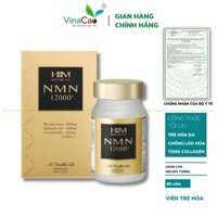 Viên uống giúp trẻ hóa NMN 12000 Aishodo 60 viên Nhật Bản