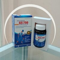 Viên uống GLUCOSAMIN GS750 bổ sung glucosamine, hỗ trợ xương khớp - Hộp 60 viên