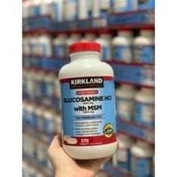 Viên uống Glucosamin HCL 1500mg With MSM 1500mg glucosamine Kirkland 375 Viên