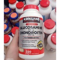 Viên uống Glucosamine 1500mg & chondroitin 1200mg 220 viên - Glucosamin Kirkland 220