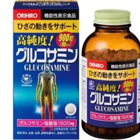 Viên uống Glucosamine 1500mg Orihiro hộp 900 viên của Nhật Bản mẫu mới