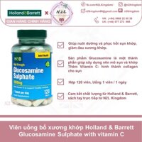 Viên uống Glucosamine bổ xương khớp Holland & Barrett Glucosamine Sulphate 1000mg