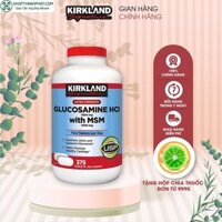 Viên uống Glucosamine HCL with MSM Kirkland 375v – Mỹ