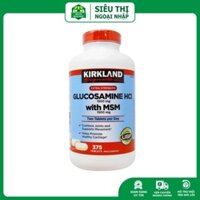 Viên Uống Glucosamine HCL 1500mg Kirkland Signature With MSM 1500mg- 375 viên