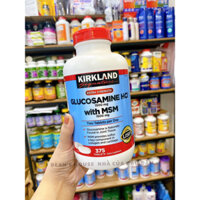 Viên uống Glucosamine HCL 1500mg Kirkland With MSM 1500mg Hộp 375 Viên Date 2025
