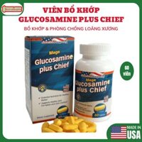 Viên Uống Glucosamine Plus Chief Giúp Bổ Xương Khớp Và Phòng Loãng Xương Hộp 60 Viên