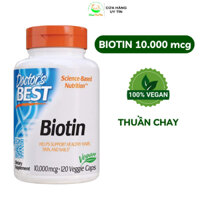 Viên uống Glucosamine thuần chay – hỗ trợ giảm đau xương khớp Vegan Glucosamine 750mg Doctor's Best 180 viên.