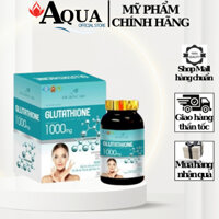 Viên uống GLUTATHIONE 1000mg Viên uống trắng da giảm nám mờ nhăn chống lão hoá chính hãng