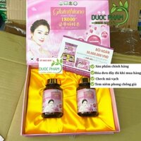 Viên Uống GLUTATHIONE 18000mg viên uống trắng da cấp tốc giảm nám mờ thâm ngừa lão hóa