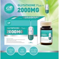 Viên uống glutathione 2000 trắng da mờ nám-viên uống glu 2000