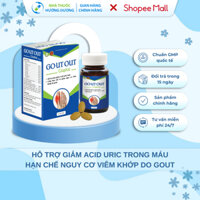 Viên Uống Gout Out Hỗ Trợ Điều Trị Bệnh Gut, Giảm Đau Khớp, Sưng Khớp, Giảm Acid Uric Trong Máu - 40 Viên/Hộp