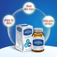Viên Uống Hạ Cholesterol TÍN PHONG Giúp Giảm Mỡ Máu, Kiểm Soát Đường Huyết, giảm Béo Phì Lọ 30 Viên