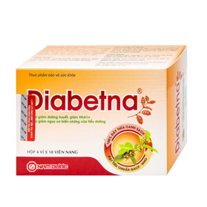 Viên Uống Hạ Đường Huyết Mỡ Máu Diabetna Nam Dược 40 Viên