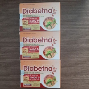 Viên Uống Hạ Đường Huyết Mỡ Máu Diabetna Nam Dược 40 Viên