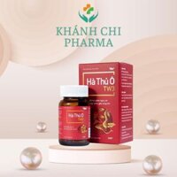 Viên uống Hà thủ ô Tw3 lọ 60 viên. Giúp mọc tóc, giảm nguy cơ tóc bạc sớm, gãy rụng tóc.