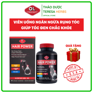 Viên uống Hair Power hỗ trợ mọc tóc - 40 viên