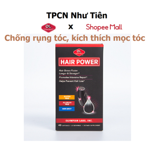 Viên uống Hair Power hỗ trợ mọc tóc - 40 viên