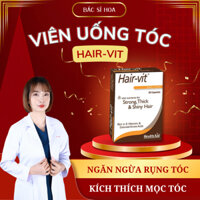 Viên uống Hair-Vit 30 viên, hỗ trợ ngăn ngừa rụng tóc, kích thích mọc tóc, Bác sĩ Hoa