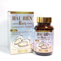 VIÊN UỐNG HÀU BIỂN Rox Coenzyme Q10 - Vitamin E (Hộp 30 viên) Bổ sung dưỡng chất từ Hàu, giúp tăng cường sinh lý nam.