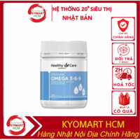 Viên Uống Healthy Care bổ sung Omega 369 Úc, viên uống Omega 369 của Úc 200v