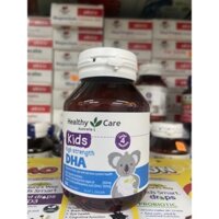 Viên uống Healthy Care Kids High Strength DHA bổ sung DHA giúp bổ não, tốt cho mắt